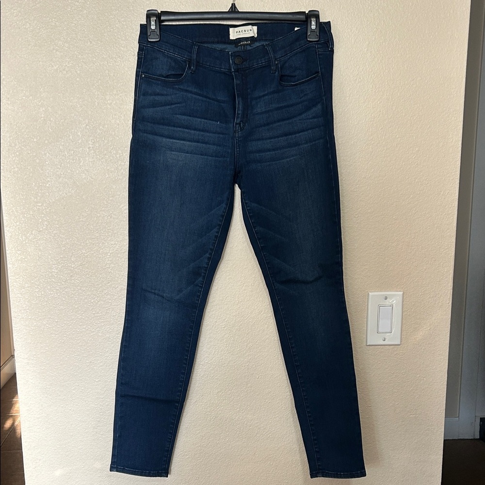 Pacsun Dark Indigo Skinny Jeans
